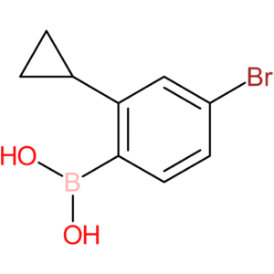 4-bromo-6-cyclopropylphenylboronic acid