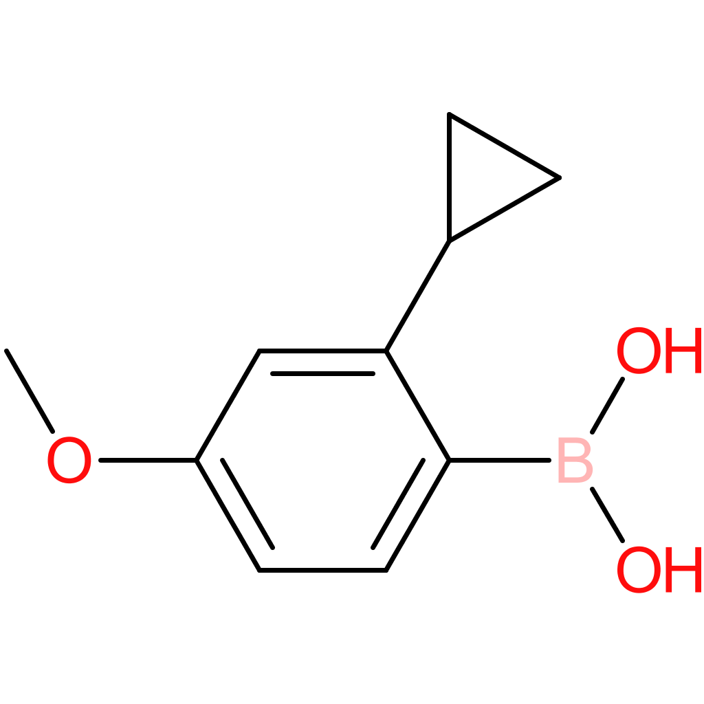 4-methoxy-6-cyclopropylphenylboronic acid