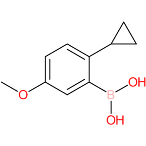 3-methoxy-6-cyclopropylphenylboronic acid