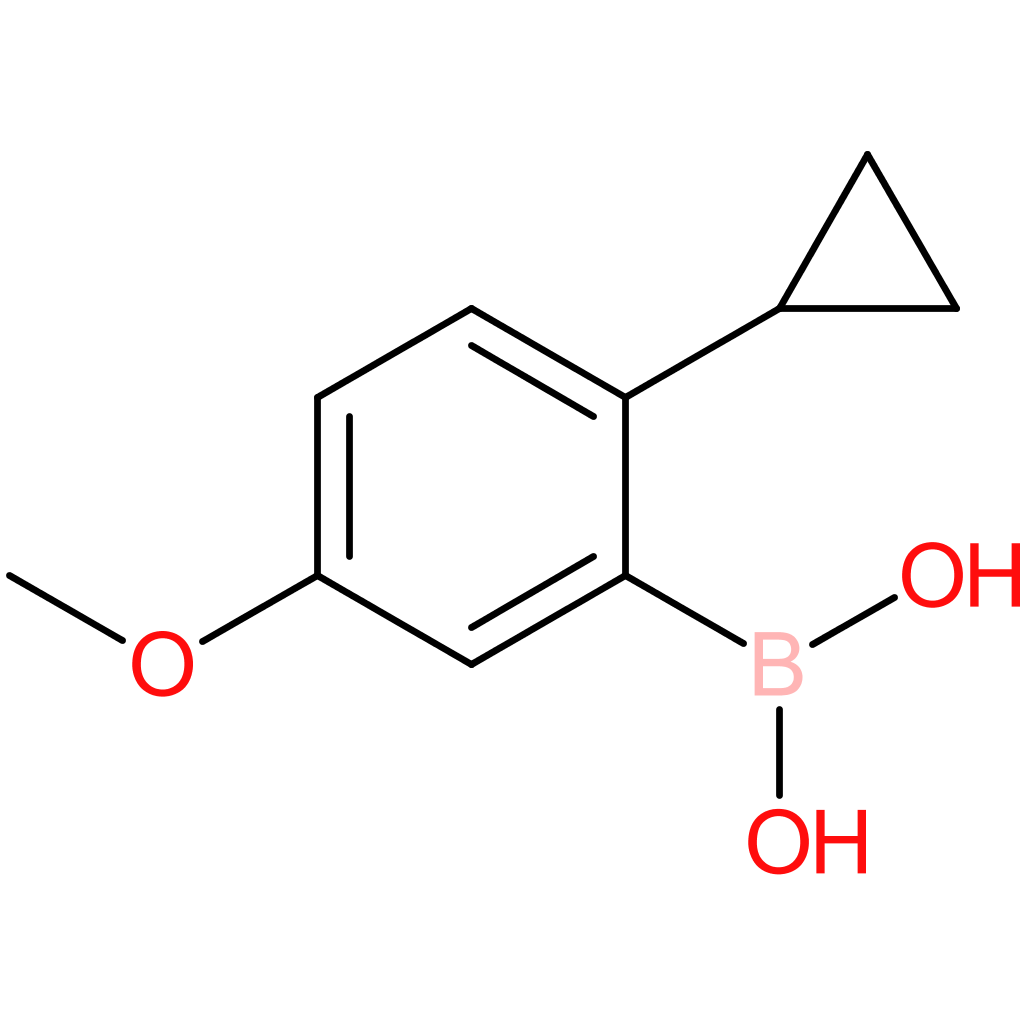3-methoxy-6-cyclopropylphenylboronic acid