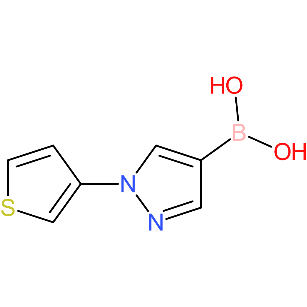 1-(3-thienyl)-1h-pyrazolE-4-boronic acid