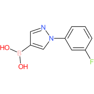1-(3-fluorophenyl)-1h-pyrazolE-4-boronic acid
