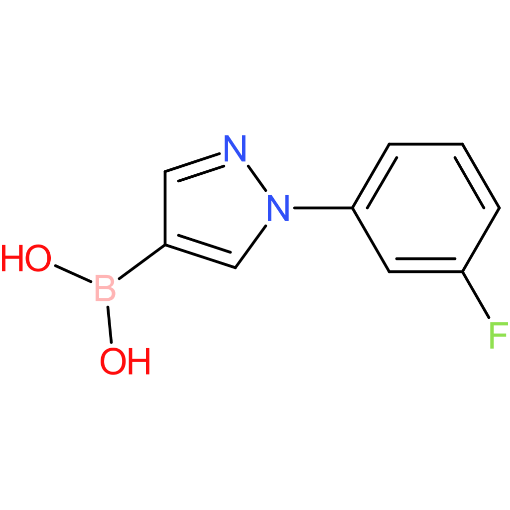 1-(3-fluorophenyl)-1h-pyrazolE-4-boronic acid