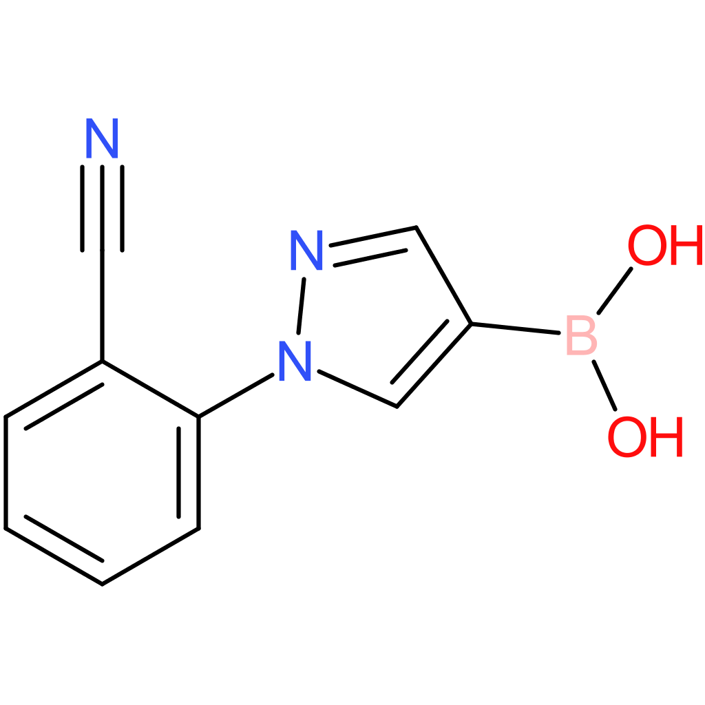 1-(2-cyanophenyl)-1h-pyrazolE-4-boronic acid