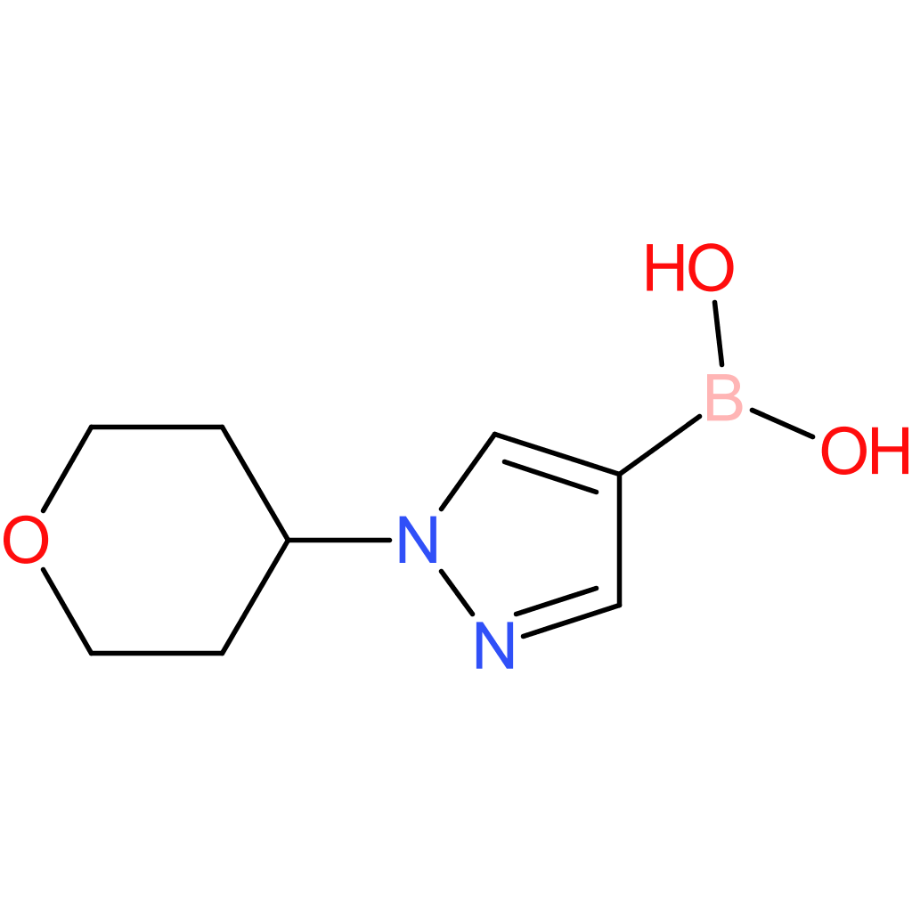 1-(4-tetrahydropyranyl)-1h-pyrazolE-4-boronic acid