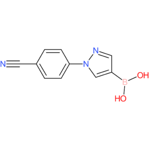 1-(4-cyanophenyl)-1h-pyrazolE-4-boronic acid