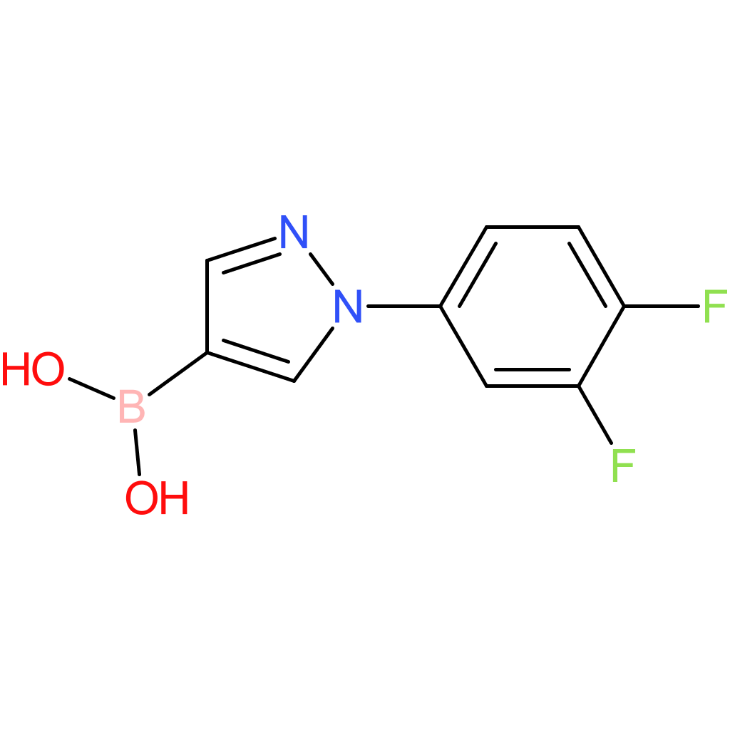 1-(3,4-difluorophenyl)-1h-pyrazolE-4-boronic acid