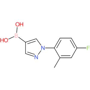 1-(2-methyl-4-fluorophenyl)-1h-pyrazolE-4-boronic acid
