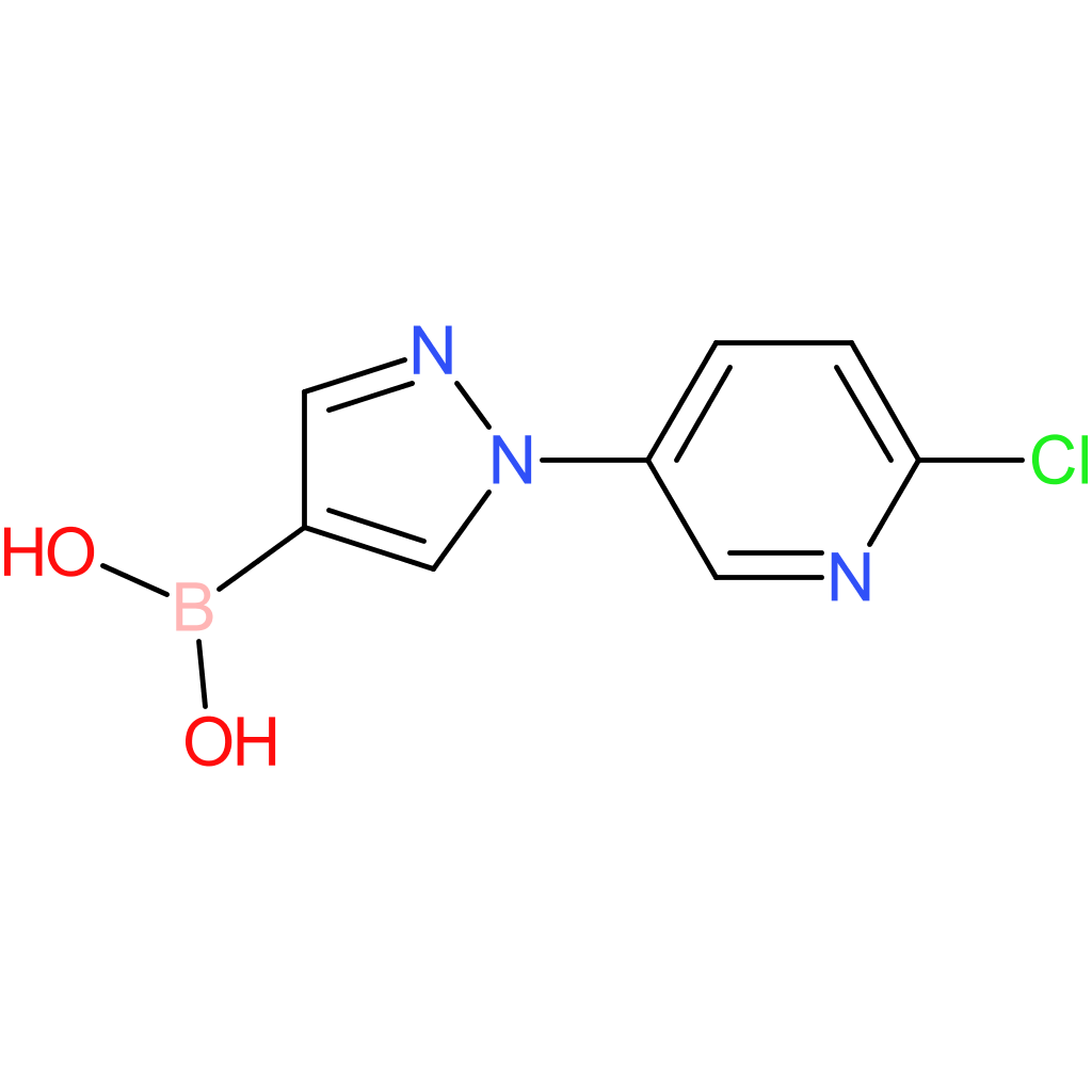 1-(6-chloro-3-pyridyl)-1h-pyrazolE-4-boronic acid