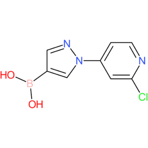 1-(2-chloro-4-pyridyl)-1h-pyrazolE-4-boronic acid