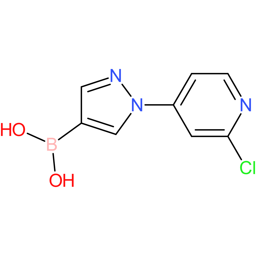 1-(2-chloro-4-pyridyl)-1h-pyrazolE-4-boronic acid