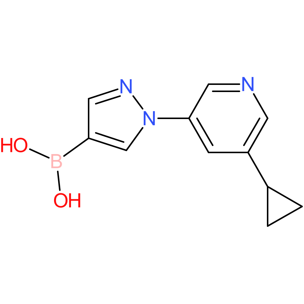 1-(5-cyclopropyl-3-pyridyl)-1h-pyrazolE-4-boronic acid