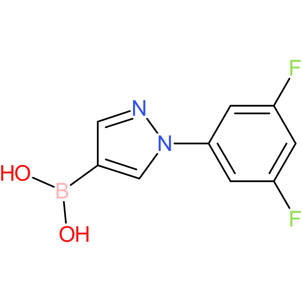 1-(3,5-difluorophenyl)-1h-pyrazolE-4-boronic acid