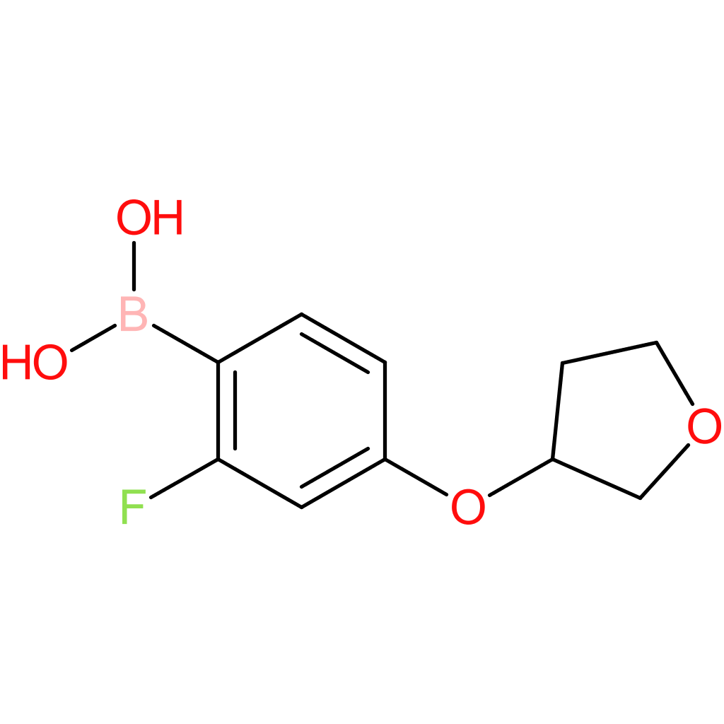 [2-fluoro-4-(oxolan-3-yloxy)phenyl]boronic acid