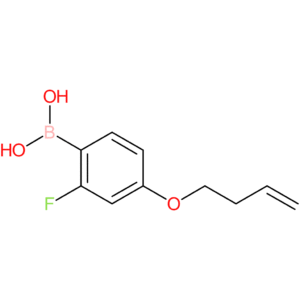 [4-(but-3-en-1-yloxy)-2-fluorophenyl]boronic acid
