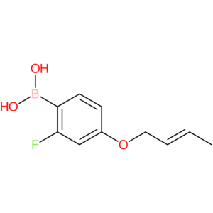 (E)-(4-(but-2-en-1-yloxy)-2-fluorophenyl)boronic acid