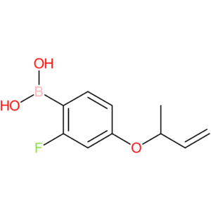 [4-(but-3-en-2-yloxy)-2-fluorophenyl]boronic acid