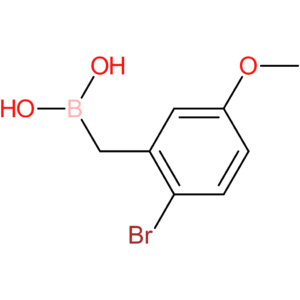 [(2-bromo-5-methoxyphenyl)methyl]boronic acid