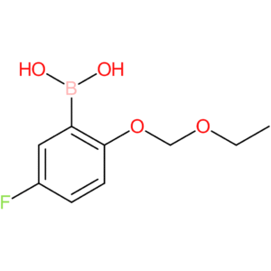 [2-(ethoxymethoxy)-5-fluorophenyl]boronic acid