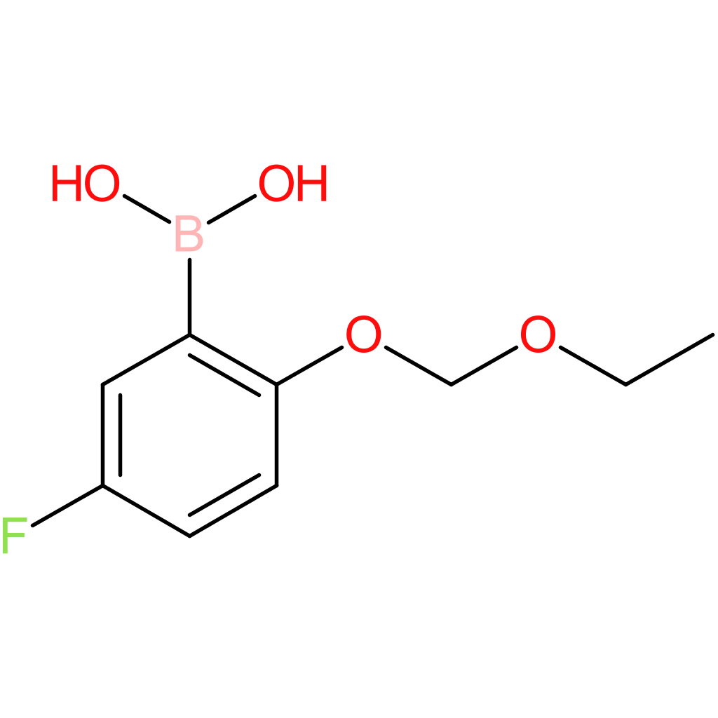 [2-(ethoxymethoxy)-5-fluorophenyl]boronic acid
