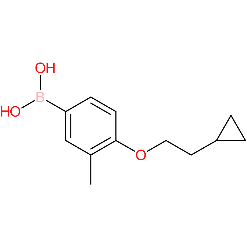 [4-(2-cyclopropylethoxy)-3-methylphenyl]boronic acid