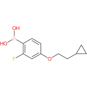 [4-(2-cyclopropylethoxy)-2-fluorophenyl]boronic acid