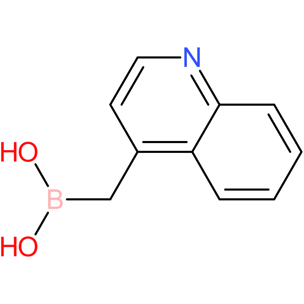 (quinolin-4-ylmethyl)boronic acid