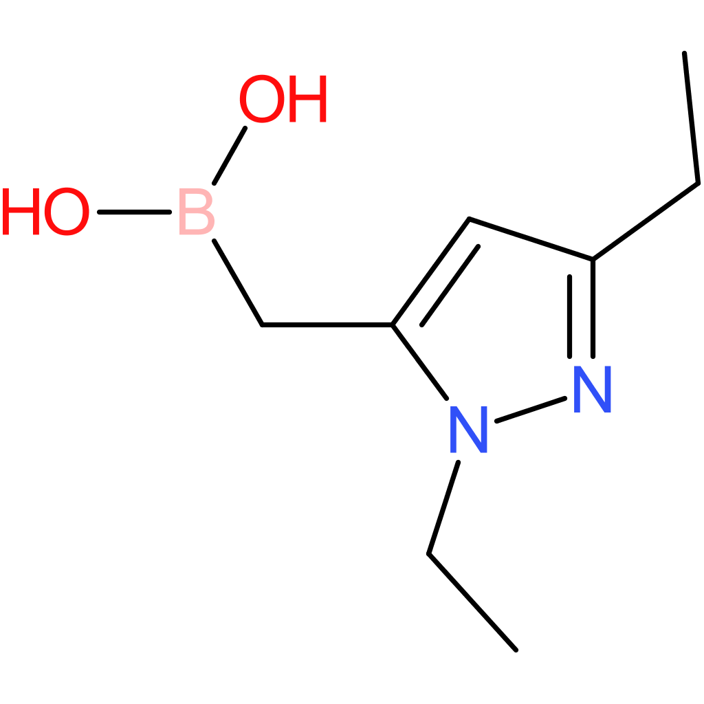 [(1,3-diethyl-1h-pyrazol-5-yl)methyl]boronic acid