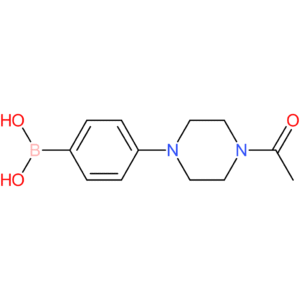 4-(4-acetyl-1-piperazinyl)phenylboronic acid