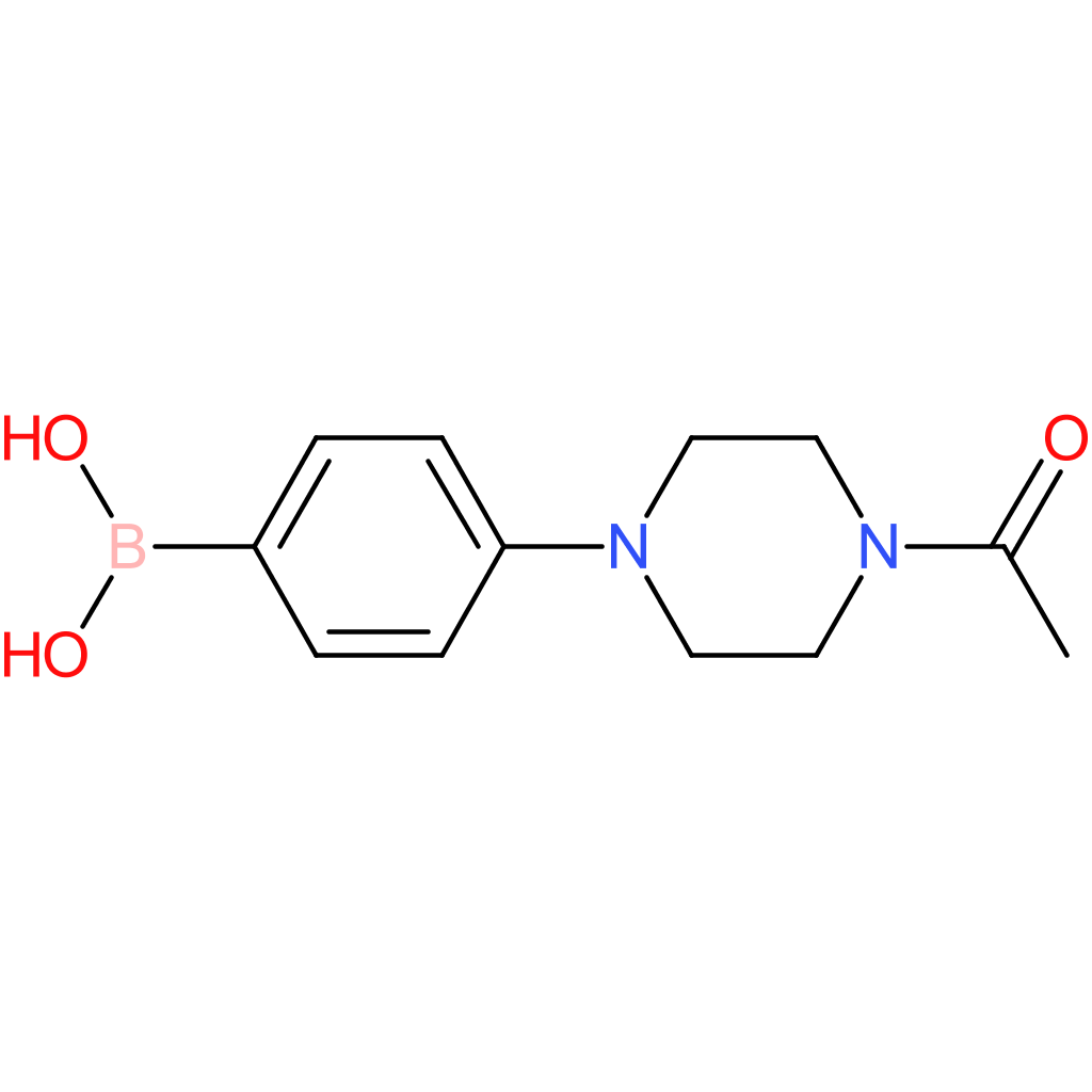 4-(4-acetyl-1-piperazinyl)phenylboronic acid