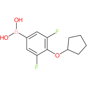 4-(cyclopentyloxy)-3,5-difluorophenylboronic acid