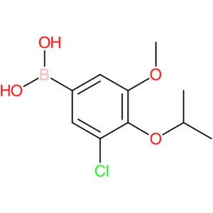 3-chloro-4-isopropoxy-5-methoxyphenylboronic acid