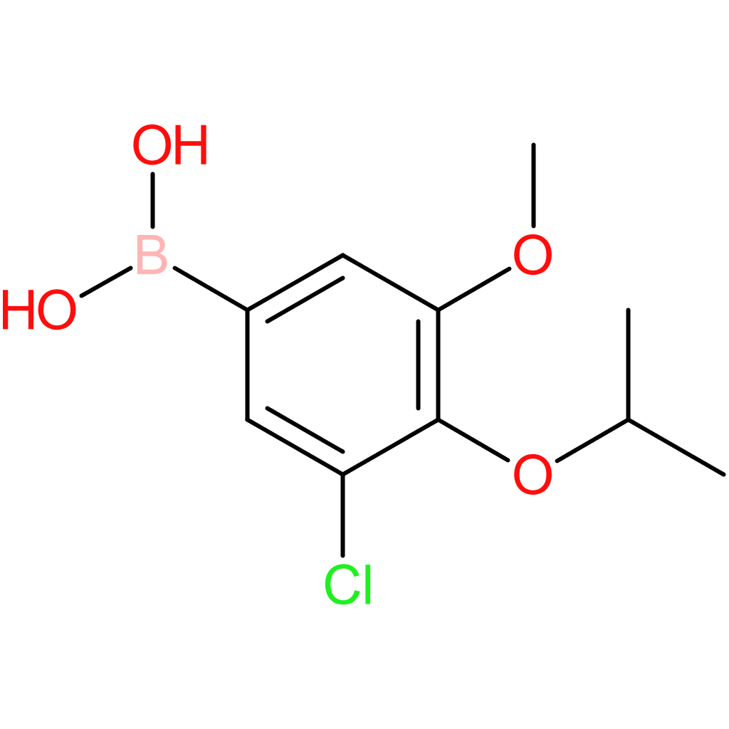 3-chloro-4-isopropoxy-5-methoxyphenylboronic acid
