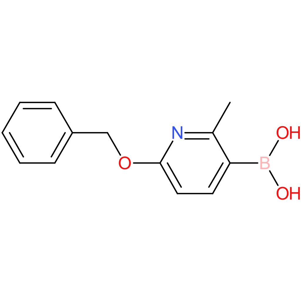 6-(benzyloxy)-2-methylpyridine-3-boronic acid