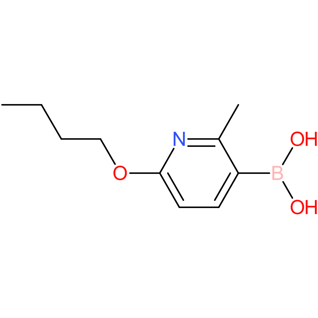 6-butoxy-2-methylpyridine-3-boronic acid