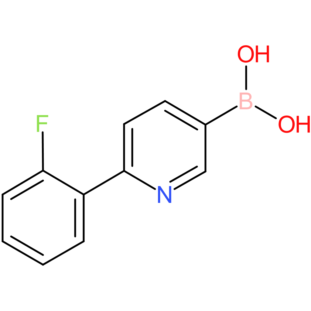 2-(2-fluorophenyl)pyridine-5-boronic acid