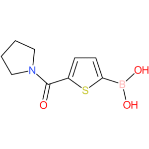 b-[5-(1-pyrrolidinylcarbonyl)-2-thienyl]-boronic acid
