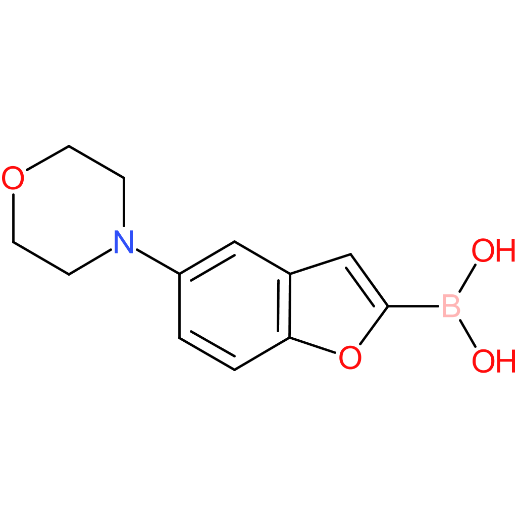 b-[5-(4-morpholinyl)-2-benzofuranyl]-boronic acid