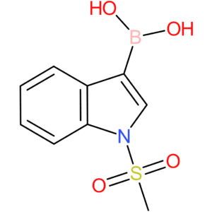 b-[1-(methylsulfonyl)-1h-indol-3-yl]-boronic acid