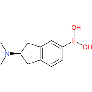 (r)-2-(dimethylamino)-2,3-dihydro-1h-inden-5-ylboronic acid