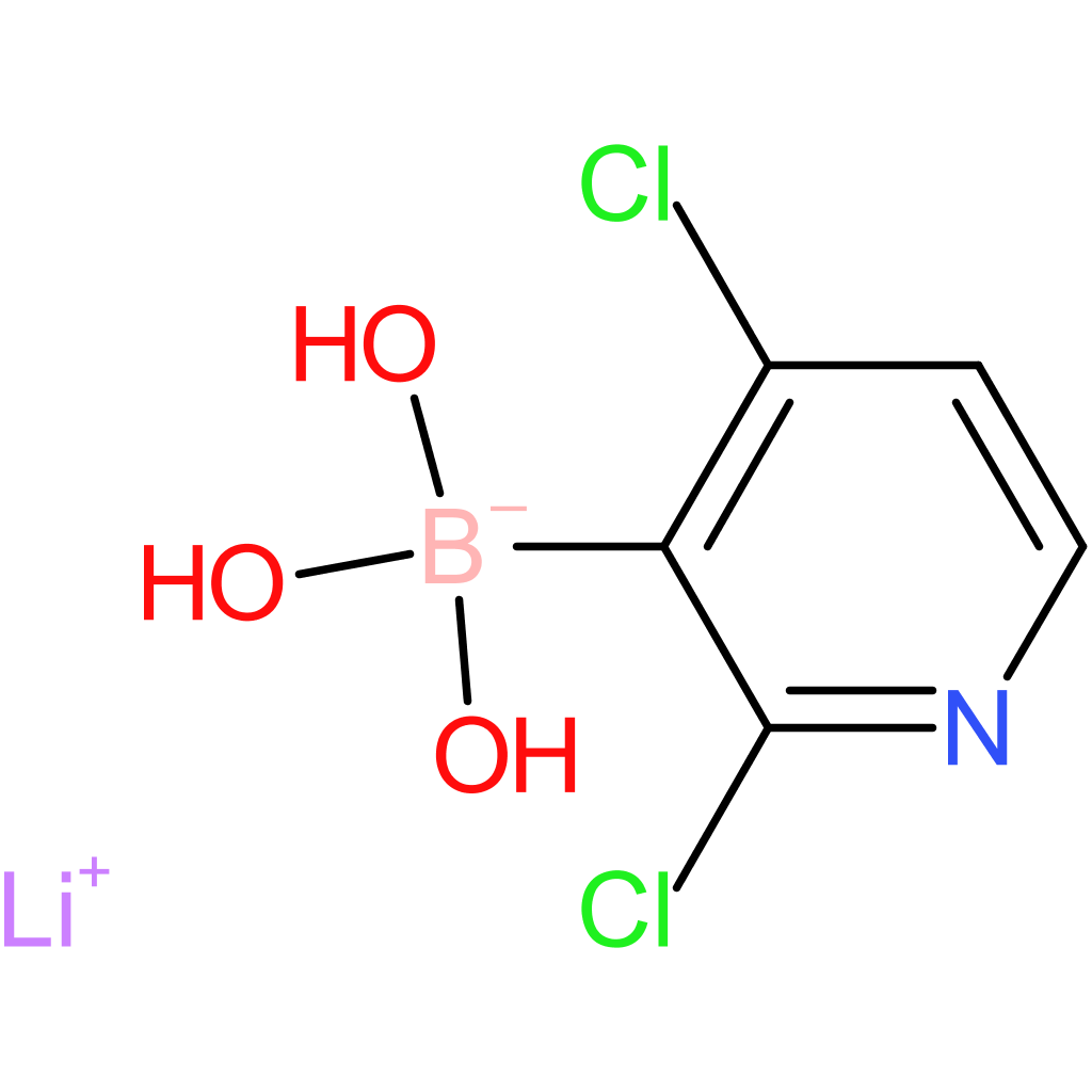 lithium (2,4-dichloropyridin-3-yl)trihydroxyborate