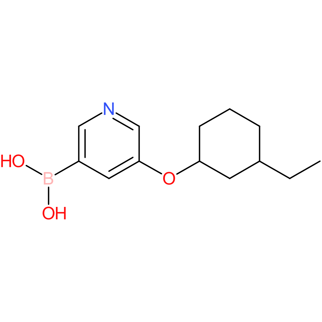 (5-[(3-ethylcyclohexyl)oxy]pyridin-3-yl)boronic acid