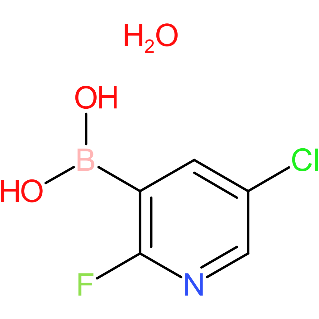 5-chloro-2-fluoropyridine-3-boronic acid hydrate