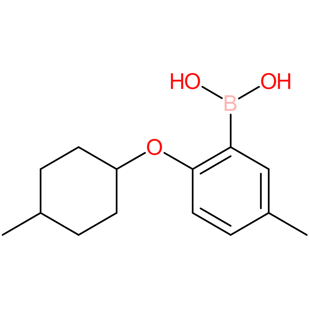 (5-methyl-2-[(4-methylcyclohexyl)oxy]phenyl)boronic acid