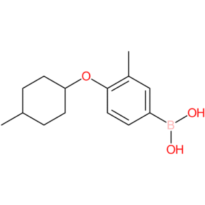 (3-methyl-4-[(4-methylcyclohexyl)oxy]phenyl)boronic acid