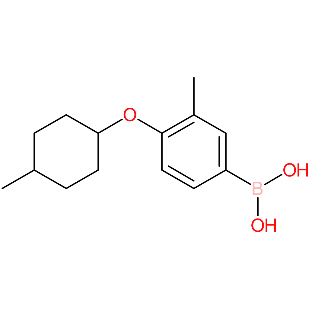 (3-methyl-4-[(4-methylcyclohexyl)oxy]phenyl)boronic acid