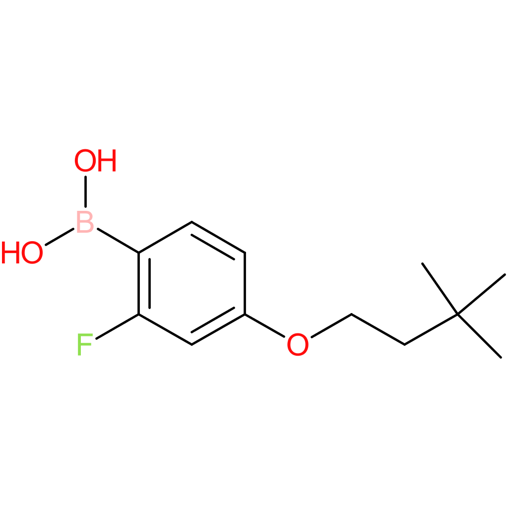 [4-(3,3-dimethylbutoxy)-2-fluorophenyl]boronic acid