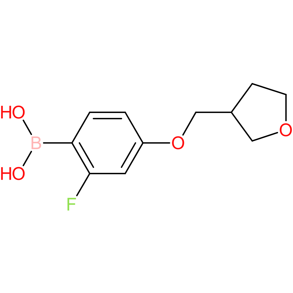 [2-fluoro-4-(oxolan-3-ylmethoxy)phenyl]boronic acid