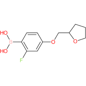 [2-fluoro-4-(oxolan-2-ylmethoxy)phenyl]boronic acid