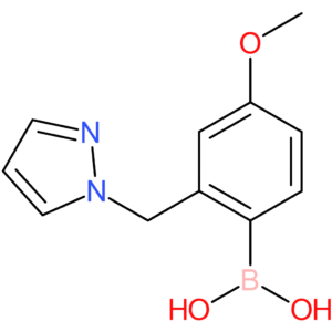 [4-methoxy-2-(1h-pyrazol-1-ylmethyl)phenyl]boronic acid